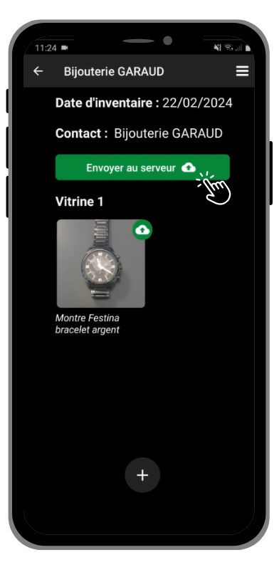 Envoi De L'inventaire Mobile Vers Le Logiciel Enchères Svv